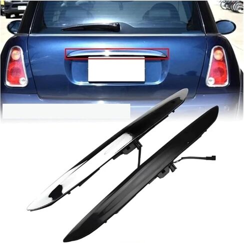 مفتاح الباب الخلفي متوافق مع Mini Cooper R50 R52 R53 2002-2008 Hatch Grip Handle غطاء صندوق السيارة 51137074020 (أسود) in Saudi Arabia