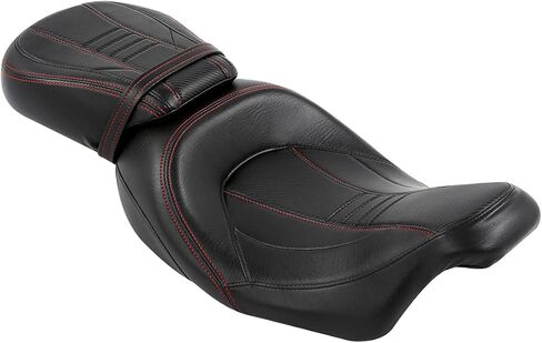 نسخة. دراجة نارية منخفضة المظهر من رايدر بمقعدين تناسب Harley Davidson 2009-2023 Street Glide FLHX، FLHXSE، Road Glide FLTRX، Road King FLHR، Electra Glide Classic FLHTC، Black Stiting in Kuwait