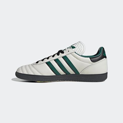 adidas CWHITE/CGREEN للجنسين Samba JP Core WhiteCollegiate Green/Carbon 11.5 US، Wide Men in Saudi Arabia