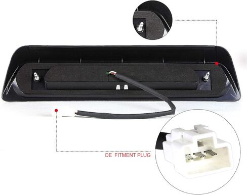 PM PERFORMOTOR LED الثالث ضوء الفرامل ضوء البضائع ارتفاع جبل وقف الضوء متوافق مع تندرا 07-18، الإسكان الكروم / عدسة واضحة in Saudi Arabia