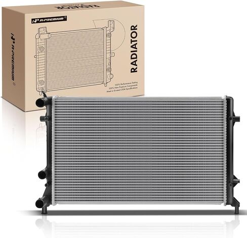 مجموعة رادياتير سائل تبريد المحرك A-Premium متوافقة مع Volkswagen Jetta 2011-2015، Beetle 2012-2014، 2.0L 2.5L in Saudi Arabia