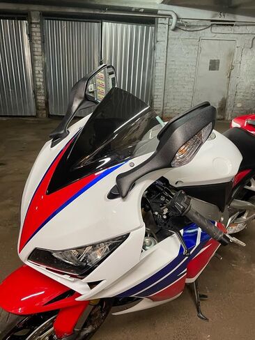 مرايا الرؤية الخلفية للدراجة النارية مع مرآة جانبية لإشارات الانعطاف لهوندا CBR1000RR CBR 1000RR 2008-2016 /VFR1200 2010-2012 (زوج واحد) in Kuwait