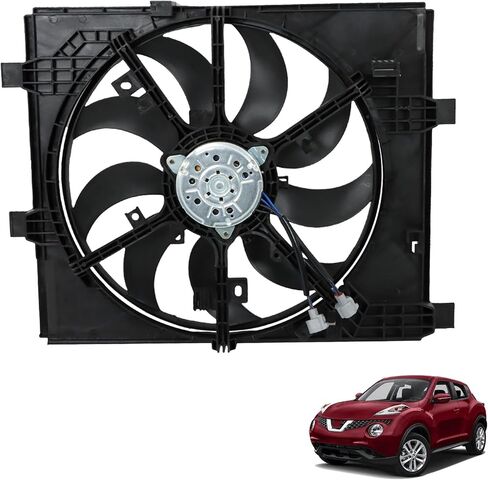 Radiator Cooling Fan Assembly Replacement for 2011-2017 Juke NI3115147 620452 214831KC0A in Saudi Arabia