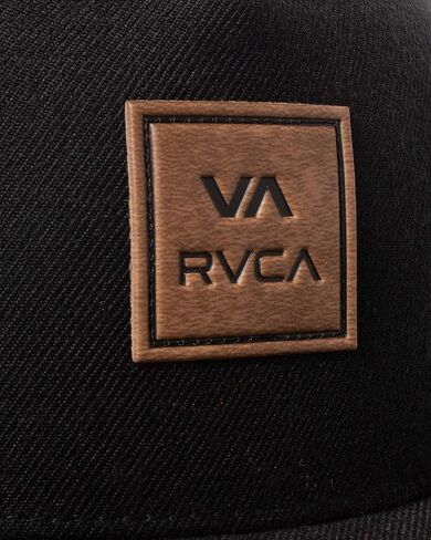 قبعة RVCA للرجال ذات حافة منحنية لسائقي الشاحنات، قبعة منظمة مع شريط منحني، قفل خلفي قابل للتعديل in Kuwait