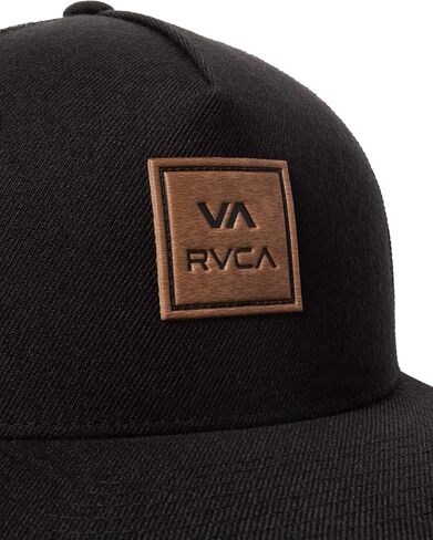 قبعة RVCA للرجال ذات حافة منحنية لسائقي الشاحنات، قبعة منظمة مع شريط منحني، قفل خلفي قابل للتعديل in Kuwait