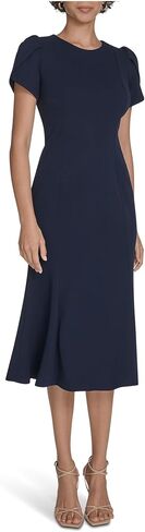 Calvin Klein Women's Tulip Sleeve Aline Dress in Saudi Arabia