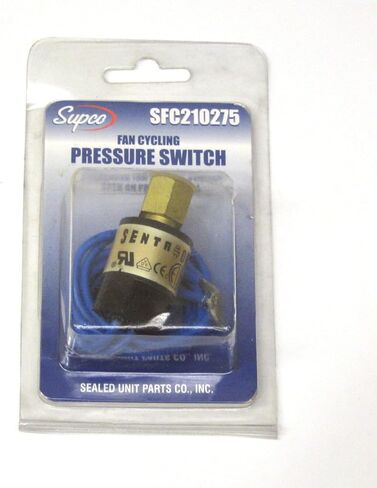 Replacement for fits SFC210275 Condenser Fan Cycling Switch Open: 210 PSI Close: 275 PSI HVAC in Saudi Arabia