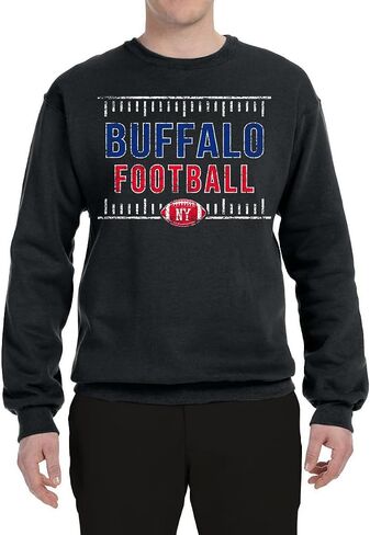 Wild Bobby Hometown City Football Fan Pride Sports Unisex Crewneck Sweatshirt in Saudi Arabia