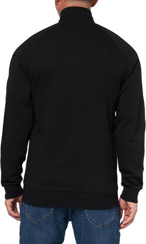 HUGO mens Stretch Cotton Logo Tape Zip Up Sweatshirt in Saudi Arabia