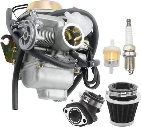 طقم ضبط المكربن، بديل لكولمان BK200 AT200-B AT200 JL50QT BK150، بديل لمحرك Go Kart 150cc 125cc، بديل لمكربن ​​TaoTao 150cc in Saudi Arabia