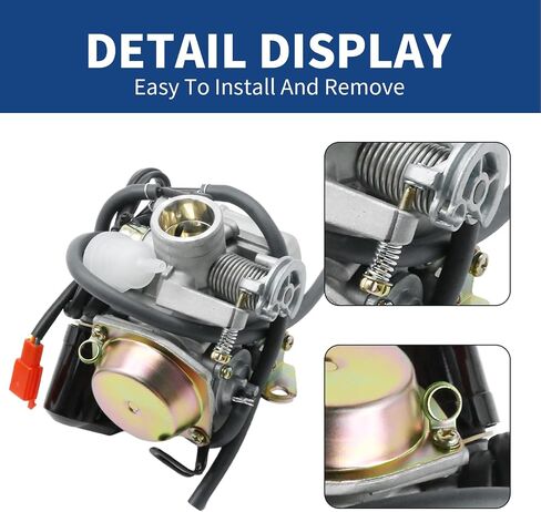 طقم ضبط المكربن، بديل لكولمان BK200 AT200-B AT200 JL50QT BK150، بديل لمحرك Go Kart 150cc 125cc، بديل لمكربن ​​TaoTao 150cc in Saudi Arabia