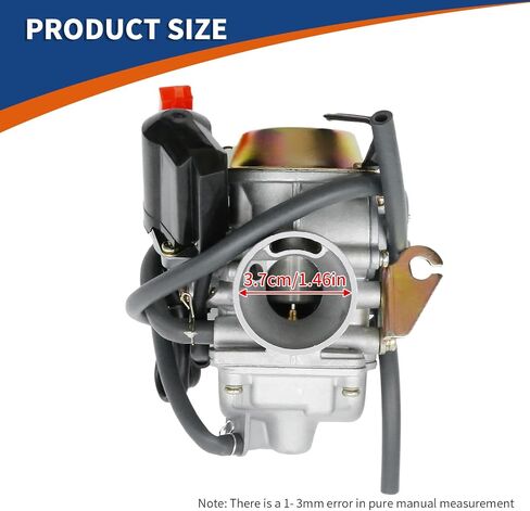 طقم ضبط المكربن، بديل لكولمان BK200 AT200-B AT200 JL50QT BK150، بديل لمحرك Go Kart 150cc 125cc، بديل لمكربن ​​TaoTao 150cc in Saudi Arabia