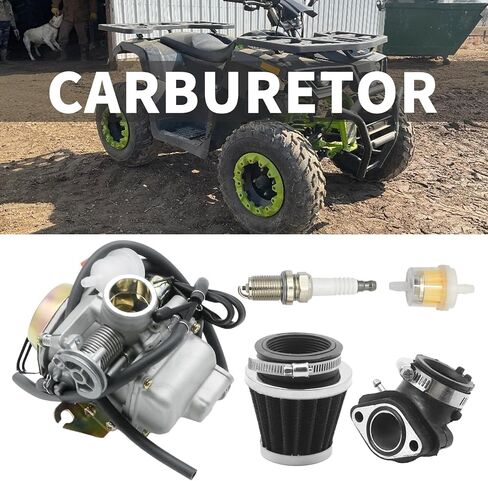 طقم ضبط المكربن، بديل لكولمان BK200 AT200-B AT200 JL50QT BK150، بديل لمحرك Go Kart 150cc 125cc، بديل لمكربن ​​TaoTao 150cc in Saudi Arabia