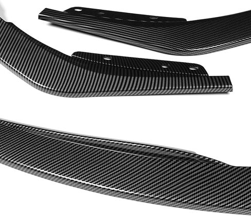 2PCS ABS Front Bumper Lip Body kit, Compatible with 2021-2025 Acura TLX (Not for Type S Package), Type-S Style Splitter Trim Protection Spoiler (Carbon Look) in Saudi Arabia