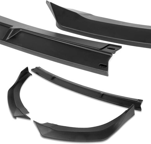 Q1-TECH, 9-Piece Front Bumper Lip & Side Skirt Extensions Diffuser Compatible with BMW (F44) 2-Series 220i 228i m235i Gran-Coupe, Front Lip Spoiler Air Chin Splitter ABS (Matt Black) in Saudi Arabia