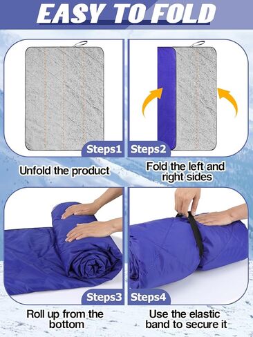 Waterproof Outdoor Stadium Blanket with Sherpa Lining, Washable Windproof Warm Foldable for Camping, Sporting Events, Picnic, Concert, Pet, Travel, Emergency Car Blanket, Gift for Cold Weather (Black) in Kuwait