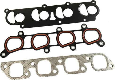 Partsflow Cylinder Head Gasket Set with 10 Head Bolts Ford Focus 2.0L 121CID L4 SOHC, (8 Valve), VIN Code P 2000-2004 OE#HS8-20901, HB901, SL1000,HS9539PT-1, ES72672 in Saudi Arabia