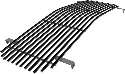 HD Ridez Premium Stainless Steel Black 8x6 Horizontal Billet Front Grille Grill Insert Compatible with GMC Suburban 1994-1999 & 94-99 Yukon & 94-98 C K Pickup Main Upper HDR-GRGC4987J in Saudi Arabia