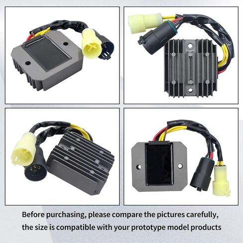 21066-0047 21066-1112 Voltage Regulator Rectifier Compatible with Kawasaki KFX700 KSV700 KLF300 KVF300 KVF360 KVF400 KVF650 KVF700 KVF 700 LTV700F B C KFX KSV KLF KVF LTV 300 360 400 650 700 in Saudi Arabia