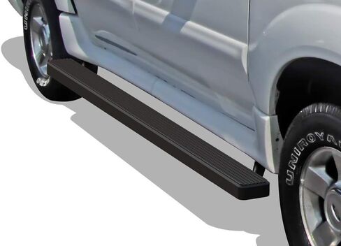 APS 304 Stainless Steel Polished 5in Silver Running Boards Compatible with Ford Explorer Sport Trac 2001-2006 Crew Cab (Nerf Bars Side Steps) in Saudi Arabia