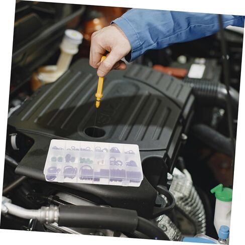 5sets Compressor Kit Rubber Gasket Assortment for Car Air Conditioning Sealing -Functional Vehicle Repair Kit Easy Installation Leak Prevention Compatible with Various Systems in Saudi Arabia
