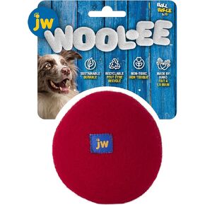 JW Wool-EE Ball Small (2 Pack) Handmade 100% Wool All Natural Dog Toy for Fetch in Kuwait