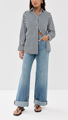 FRAME Women's Le Jane Wide Leg Jeans in Saudi Arabia