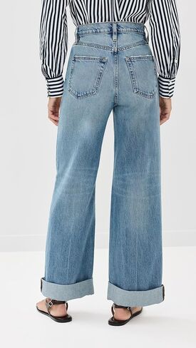 FRAME Women's Le Jane Wide Leg Jeans in Saudi Arabia