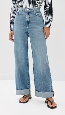 FRAME Women's Le Jane Wide Leg Jeans in Saudi Arabia