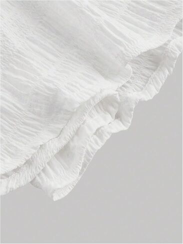 تنورة نسائية صغيرة مكشكشة ذات طبقات Y2k من GORGLITTER تنانير متزلج لطيفة ذات طبقات عالية الخصر ومتدفقة in Kuwait