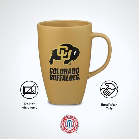 The Memory Company | Licensed NCAA 15oz Square Mug with Logo in Saudi Arabia