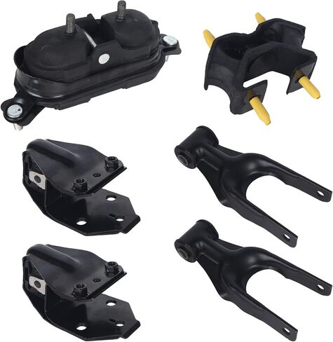 PAROD 6 قطعة حامل المحرك مناسب لـ 2006-2011 Chevy Impala، 2006-2007 Monte Carlo استبدال #A2818 A2796 A5263 A5372 in Saudi Arabia