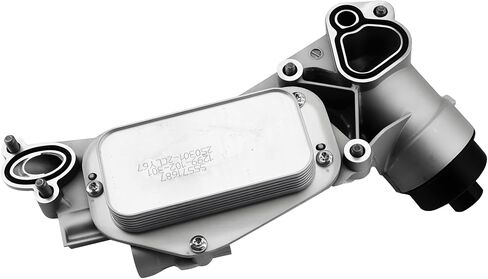 Engine Oil Cooler Filter Housing Assembly Fit for Chevy Cruze 2011-2016, Sonic 2012-2018, Aveo 2009-2011, Trax 2013-2019, for Pontiac G3/ Buick Cascada/Saturn Astra-1.6L 1.8L, OE 93186324 in Saudi Arabia