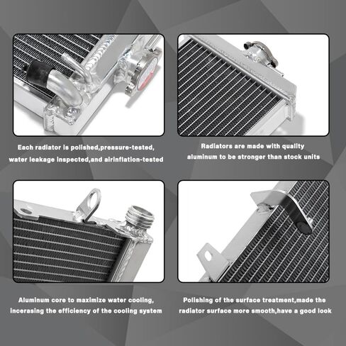 Aluminum Radiator Cooling Cooler for Honda VT 750 Shadow 2004-2024 in Saudi Arabia