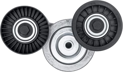 مجموعة شد حزام القيادة من HICKS 38167 مع بكرة تناسب 00-09 دودج دورانجو (V8 4.7L)، 06-11 جيب كوماندر (V6 3.7L)، 05-10 جيب جراند شيروكي (V6 3.7L) in Saudi Arabia