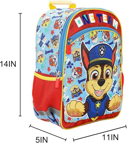 Paw Patrol Chase 16" Toddler Kid's Backpack For School And Travel in Saudi Arabia