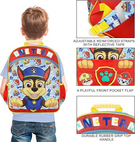 Paw Patrol Chase 16" Toddler Kid's Backpack For School And Travel in Saudi Arabia