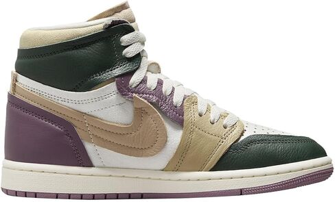 حذاء نسائي من نايكي Air Jordan 1 High Method of Make (FB9891-300، Galactic Jade/SAIL/Sky J Mauve/Desert) مقاس 6 in Saudi Arabia