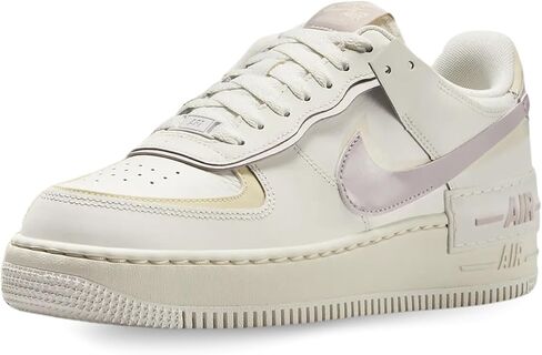 حذاء Nike Air Force 1 Shadow للنساء (FB7582-001، أسود/أنثراسيت/بني مخملي/أسود) مقاس 10.5 in Saudi Arabia