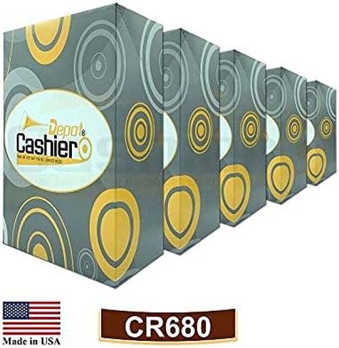 500 Cashier Depot CR680 Cashier's Bank Report Envelopes, 4 1/2" x 10 3/8", Brown Kraft, 24lb. (500) in Saudi Arabia