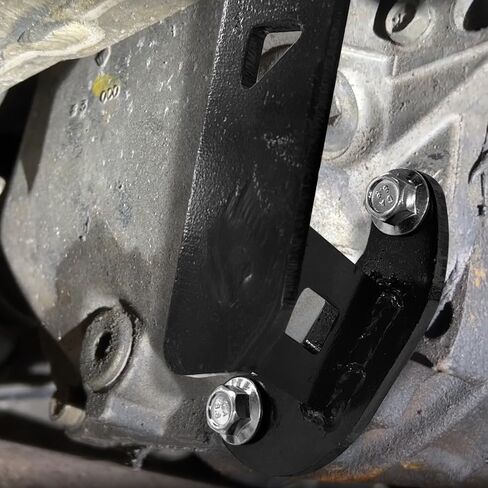 AUTOVIC Rear Diff Brace Support Mount for 2002-2008 Nissan Z33 350z Infiniti G35 Coupe Sedan Aluminum Black in Saudi Arabia