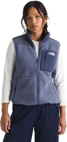 THE NORTH FACE Womens Yumiori Vest | Lightweight Fleece Zip Up With Stretch Binding, Internal Cinch Cord & Secure Zip Pockets in Kuwait