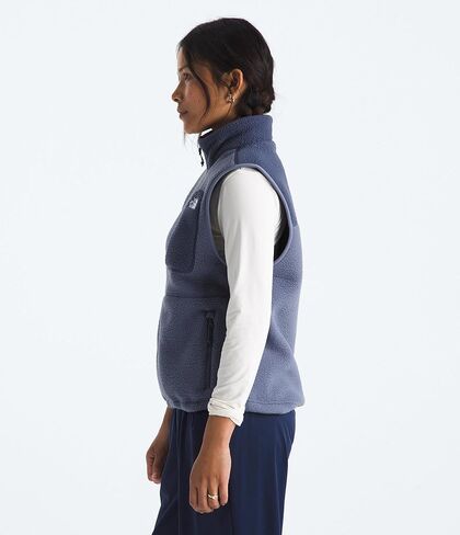 THE NORTH FACE Womens Yumiori Vest | Lightweight Fleece Zip Up With Stretch Binding, Internal Cinch Cord & Secure Zip Pockets in Kuwait