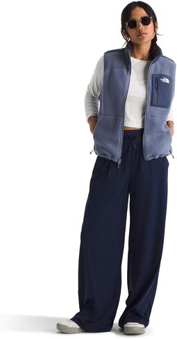 THE NORTH FACE Womens Yumiori Vest | Lightweight Fleece Zip Up With Stretch Binding, Internal Cinch Cord & Secure Zip Pockets in Kuwait