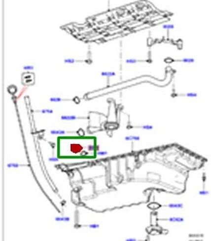 LAND ROVER ENGINE OIL DRAIN PLUG & WASHER LR2 3.2L LR000499 LR000506 CORTECO in Saudi Arabia