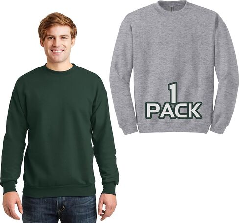 Gildan 18000 Heavy Blend Unisex Bulk Sweatshirts - Create Your Color Pack - Adult Plain Fleece Sweater Multipack in Saudi Arabia