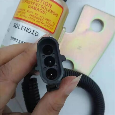 أجزاء حفارة 24 فولت 3991168 915C محرك الحفار الحديث Flameout التبديل صمام الملف اللولبي الملحقات in Saudi Arabia