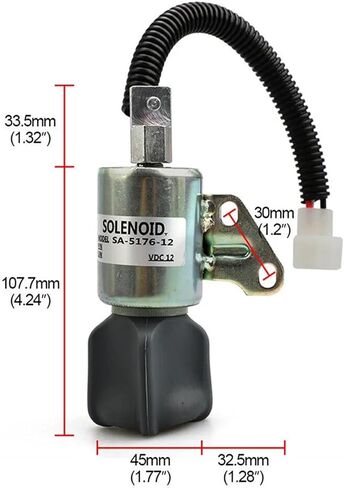SA-5176 Fuel Shutoff Solenoid 1756ES-12SUC5B1S5 12V YC101553 in Saudi Arabia