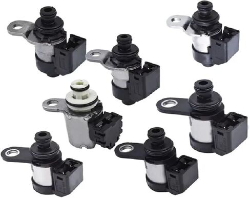 RE5R05A RE5FO5A وحدة التحكم في ناقل الحركة وحدة TCM TCU 0260550002 مع مجموعة صمامات الملف اللولبي المتوافقة مع نيسان المتوافقة مع Hyundai/Infiniti/Kia (الملفات اللولبية TCU) in Saudi Arabia
