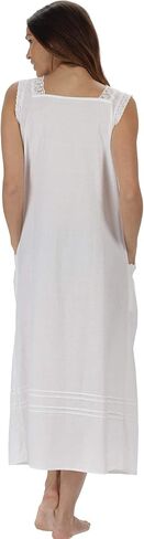 The 1 for U Nightgowns for Women - Cotton Nightgown, Rebecca 100% Cotton Gown in Kuwait